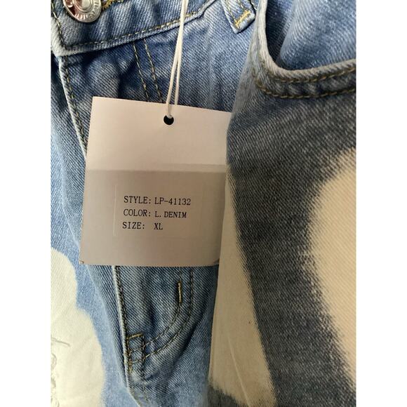 Uniq Light Denim Jean Skirt XL - Picture 4 of 4